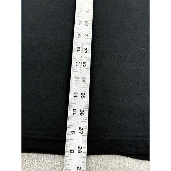 Lacoste Crocodile T-Shirt Mens Black Crewneck Logo 100% Cotton Size 6 - Picture 5 of 7